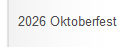 2026 Oktoberfest